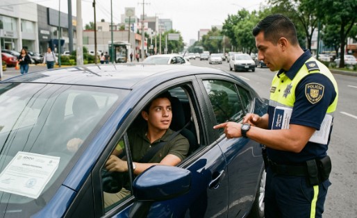 ¿A qué hora puedo circular con un permiso provisional en la Ciudad de México?